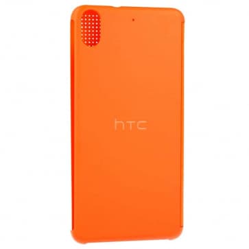 HTC Desire 626 Dot View Case Orange