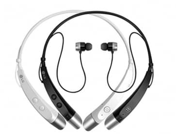LG TONE+ Plus HBS-500 mini Bluetooth Wireless Stereo Bluetooth Headset White