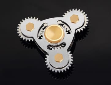 3 Gear Fidget Spinner