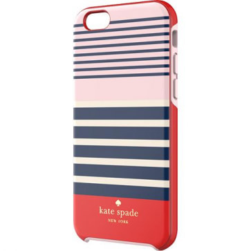 iPhone 7 Kate Spade Laventura Red/Navy/Blush Hybrid Hard Shell Case