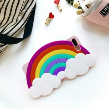 ban.do Silicone Rainbow iPhone 7 Case