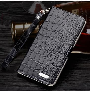 Genuine Leather Flip Wallet HTC 10 Case