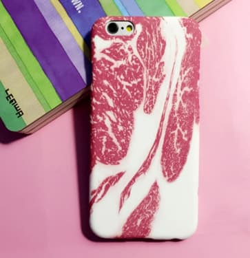 iPhone 6 6s Plus Food Case - Meat