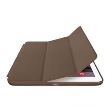 Olive Brown Leather Smart Case for iPad 9.7 Inch 5th Gen