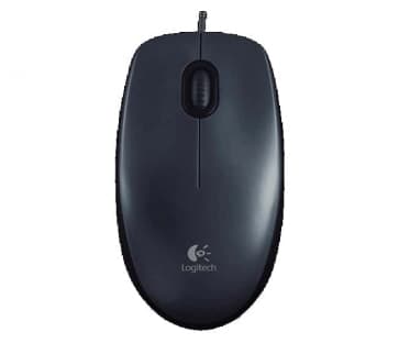 Logitech M100 USB Optical Wired Mouse