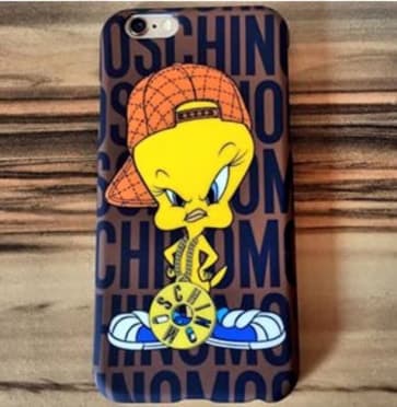 Moschino Tweety Bird Looney Tunes iPhone 6 6s Plus Case