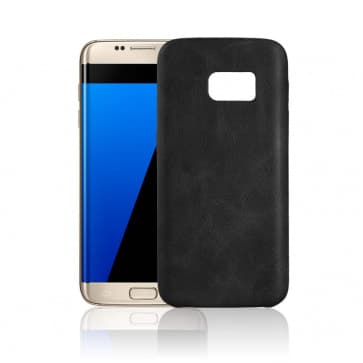 Premium Leather Back Case for Galaxy Note 7 Black
