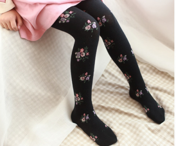 Fashionable Floral Print Flower Girls Kids Tights Leggings Kids