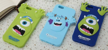 iPhone 6 Plus 5.5 inch Monster University Mike Scary Character Case Disney