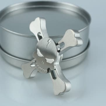 Skull Crossbones Fidget Spinner