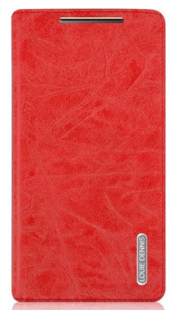 Louie Dennis Leather Flip Case for Xperia Z5 with Suction Cup