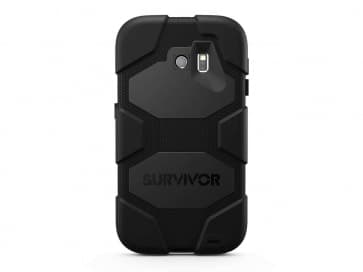 Galaxy S6 Griffin Survivor All-Terrain Case Black/Black