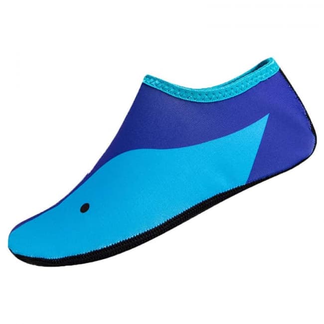 Kids Water Shoes Barefoot Quick Dry Aqua Socks - Whale | Toy Game World