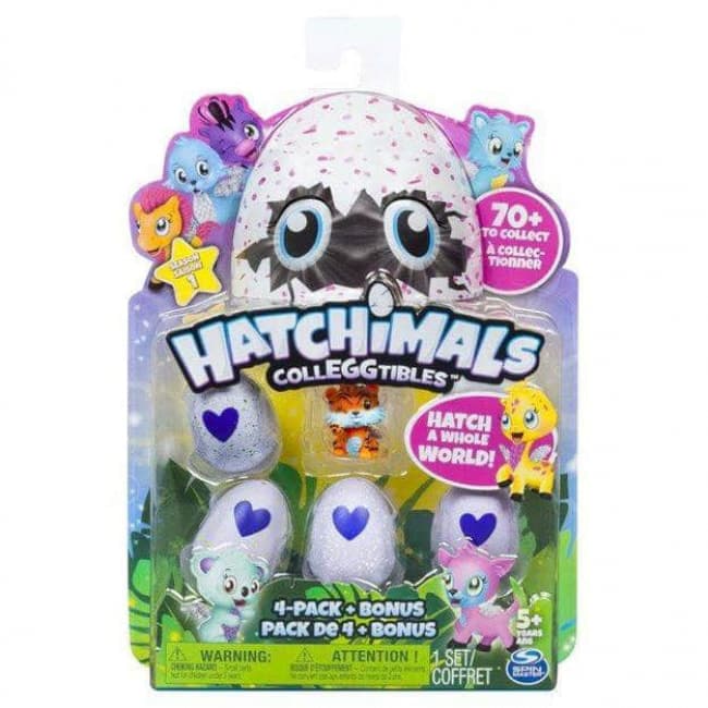 Hatchimals Colleggtibles Season 1 4 Pack Toy Game World