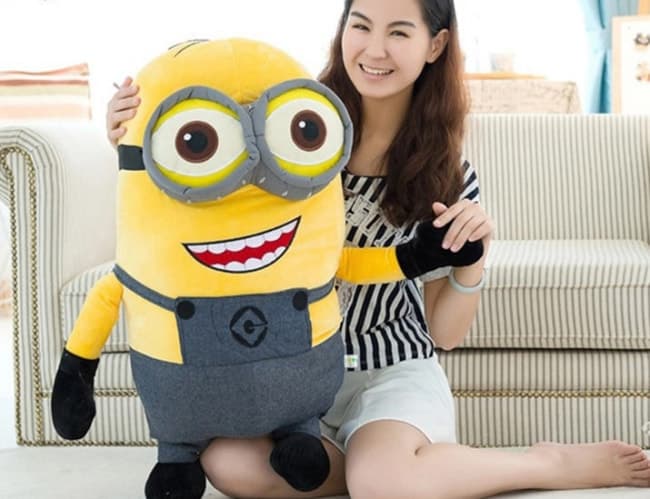 big stuffed minion