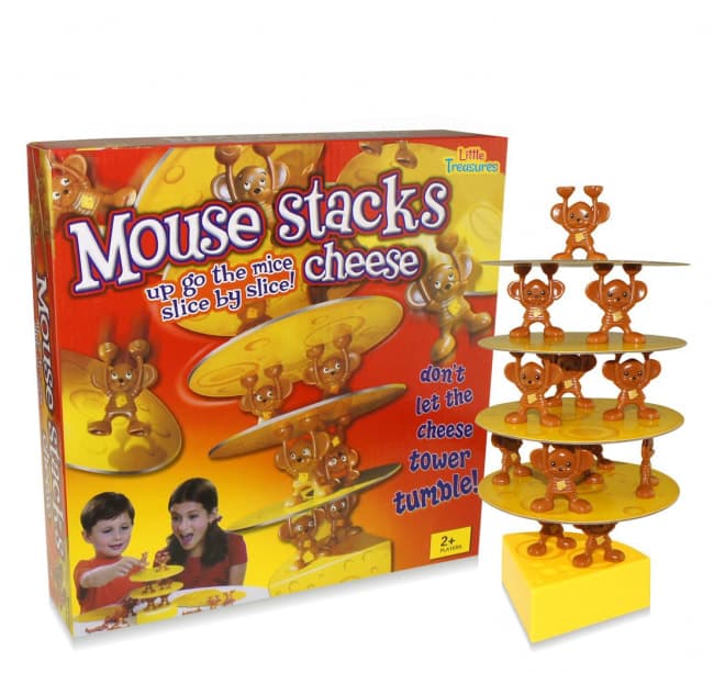Mouse Stacks Cheese Tower Game Toy Game World