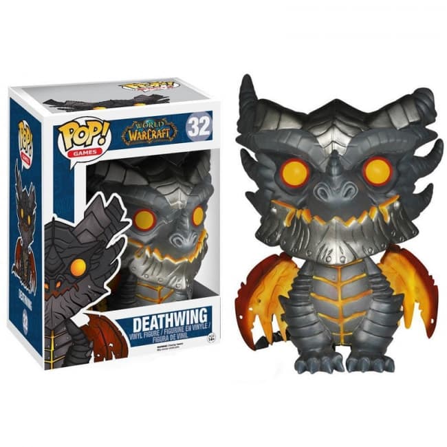 Funko Pop Games Wow Oversized Deathwing Figure Toy Game World