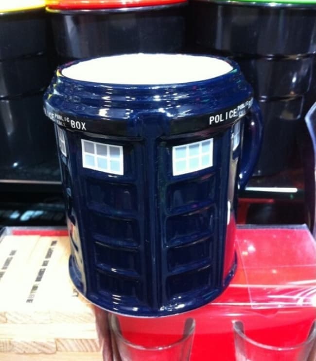Tardis Doctor Who Police Box Mug Coffee Cup | Toy Game World