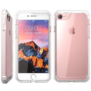 SUPCASE Unicorn Beetle Series Hybrid Clear Case for iPhone 7 - Clear Frost