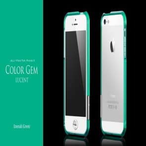 more Color Gem Lucent Jelly Ring for iPhone 5 Emerald Green