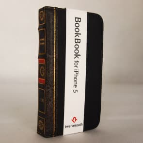 BookBook Leather Wallet ID Case Black iPhone 5