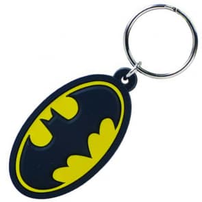 Batman Bat Signal Metal Keychain