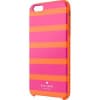 iPhone 6 6s Kate Spade Pink Orange Kinetic Stripe Hybrid Hard Shell Case