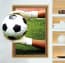 3D Trick Art Wall Sticker Football Soccer Ball