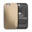 Verus Pebble Series iPhone 6 Card Wallet Storage Case Shine Gold