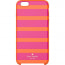 iPhone 6 Kate Spade Pink Orange KineticStripe Hybrid Hard Shell Case