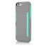 iPhone 6 Incipio Stowaway Gray Teal Credit Card Case With Stand