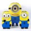 3D Minion Silicone Case for iPhone 7