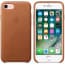 Leather Case for Apple iPhone 7 Saddle Brown