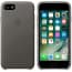 Leather Case for Apple iPhone 7 Storm Gray
