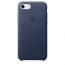Leather Case for Apple iPhone 7 Midnight Blue