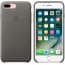 Leather Case for Apple iPhone 7 Plus Storm Gray