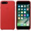 Leather Case for Apple iPhone 7 Plus Red