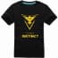 Pokemon Go Yellow Team Instinct Black T-Shirt