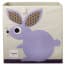3 Sprouts Canvas Storage Box Rabbit