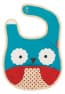 Skip Hop Zoo Tuck-Away Baby Bib Owl