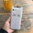 Kate Spade White Cat Glitter Silicone Case for iPhone 7