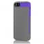 Incipio Faxion Gray Purple for iPhone 5 Slim Flexible Hard-Shell Case