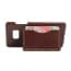 Leather Cardholder Back Case For Galaxy Note 7 Brown