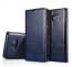 Leather Wallet Lanyard Cardholder Case for Galaxy Note 7 Blue