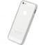 Power Support Silver and White Flat Bumper Set for iPhone 5
