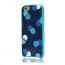 iPhone 7 Kate Spade Trapping Dots Navy Teal Blue Gel Hybrid Hardshell Case
