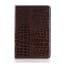 Crocodile Leather Type Folio Case for iPad Mini 4