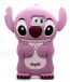 Stitch 3D Hard Silicone Case for Galaxy S6 Pink