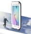 Waterproof Shockproof Case for Galaxy S6 Edge with Gorilla Glass