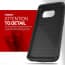 Verus Dark Silver Galaxy S6 Edge Case Damda Card Slide Series
